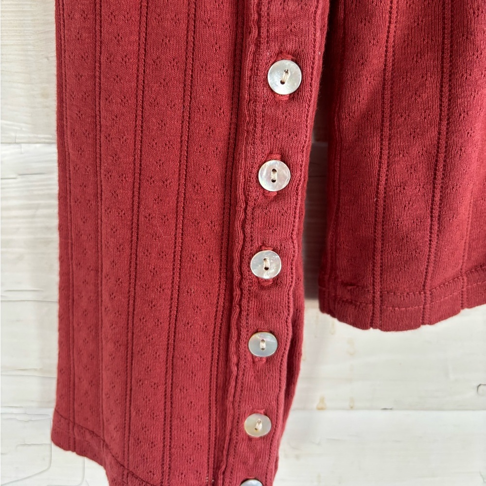 Emma Rothkopf Pointelle Henley - Picture 4 of 4